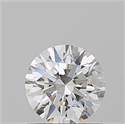 Natural Diamond 0.74 Carats, Round with Excellent Cut, I Color, IF Clarity and Certified by GIA