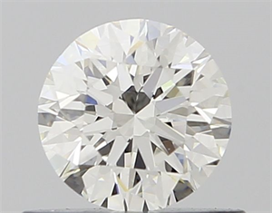 Picture of Natural Diamond 0.50 Carats, Round with Excellent Cut, G Color, VVS1 Clarity and Certified by IGI