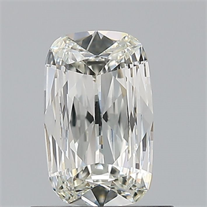 Foto Diamante Natural 0.58 quilates, Del cojín , Color I, claridad VVS2 y certificado GIA de