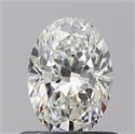 Diamante Natural 0.60 quilates, Ovalado , Color G, claridad VS2 y certificado GIA