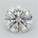 Lab Grown Diamond 1.21 Carats, Round with Ideal Cut, E Color, VVS2 Clarity and Certified by IGI