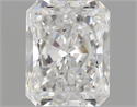 Natural Diamond 1.00 Carats, Radiant with  Cut, E Color, I1 Clarity and Certified by GIA