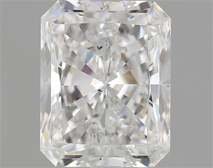 Picture of Natural Diamond 1.00 Carats, Radiant with  Cut, E Color, I1 Clarity and Certified by GIA