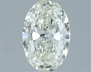 Picture of Natural Diamond 1.09 Carats, Oval with  Cut, I Color, IF Clarity and Certified by IGI