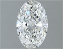 Diamante Natural 1.00 quilates, Ovalado , Color H, claridad SI1 y certificado GIA