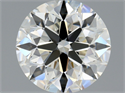 Diamante Natural 1.50 quilates, Redondo , Color H, claridad VVS1 y certificado GIA