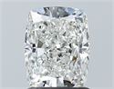 Natural Diamond 1.50 Carats, Cushion with  Cut, G Color, SI1 Clarity and Certified by GIA