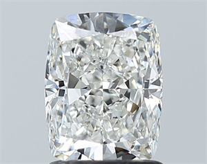 Picture of Natural Diamond 1.50 Carats, Cushion with  Cut, G Color, SI1 Clarity and Certified by GIA