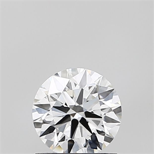 Picture of Lab Grown Diamond 1.00 Carats, Round with Ideal Cut, F Color, VVS2 Clarity and Certified by IGI