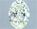 Diamante Natural 1.73 quilates, Ovalado , Color K, claridad IF y certificado IGI