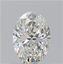 Diamante Natural 0.80 quilates, Ovalado , Color I, claridad VVS1 y certificado GIA