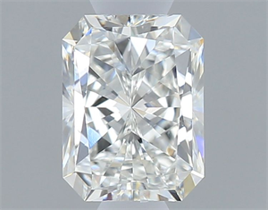 Picture of Natural Diamond 0.50 Carats, Radiant with  Cut, G Color, VS2 Clarity and Certified by GIA