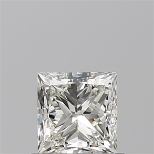 Picture of Natural Diamond 0.80 Carats, Princess with  Cut, J Color, VVS1 Clarity and Certified by GIA