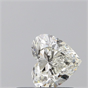 Natural Diamond 0.50 Carats, Heart with  Cut, I Color, VS2 Clarity and Certified by GIA
