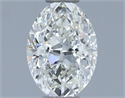 Diamante Natural 0.70 quilates, Ovalado , Color H, claridad IF y certificado IGI
