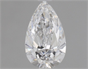 Natural Diamond 0.70 Carats, Pear with  Cut, D Color, IF Clarity and Certified by GIA