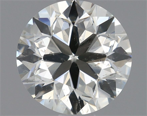 Picture of Natural Diamond 0.80 Carats, Round with Very Good Cut, K Color, SI2 Clarity and Certified by GIA
