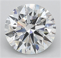 Lab Grown Diamond 3.24 Carats, Round with Ideal Cut, D Color, IF Clarity and Certified by IGI