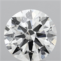 Del inventario de diamantes de laboratorio, 2.60 quilates, Redondo , Color F, claridad VS1 y certificado IGI