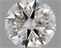 Natural Diamond 0.40 Carats, Round with Excellent Cut, F Color, VS2 Clarity and Certified by GIA