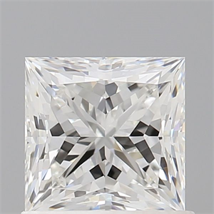 Picture of Natural Diamond 1.01 Carats, Princess with  Cut, F Color, VVS2 Clarity and Certified by GIA