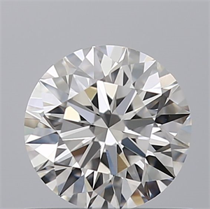 Picture of Natural Diamond 0.54 Carats, Round with Excellent Cut, E Color, VVS2 Clarity and Certified by IGI