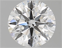 Diamante Natural 1.56 quilates, Redondo , Color E, claridad VVS1 y certificado GIA