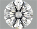 Del inventario de diamantes de laboratorio, 1.57 quilates, Redondo , Color F, claridad VS1 y certificado IGI