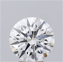 Lab Grown Diamond 4.01 Carats, Round with Ideal Cut, D Color, VS2 Clarity and Certified by IGI