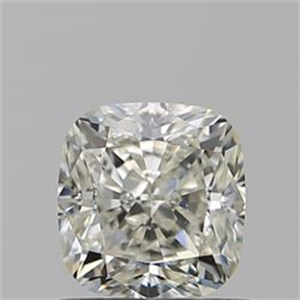 Foto Diamante Natural 0.91 quilates, Del cojín , Color K, claridad VS2 y certificado GIA de