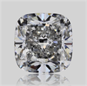 Natural Diamond 0.71 Carats, Cushion with  Cut, E Color, VS2 Clarity and Certified by GIA