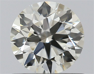 Foto Diamante Natural 0.56 quilates, Redondo , Color K, claridad IF y certificado GIA de