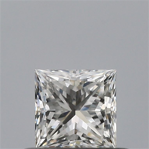 Picture of Natural Diamond 0.41 Carats, Princess with  Cut, G Color, VVS1 Clarity and Certified by GIA