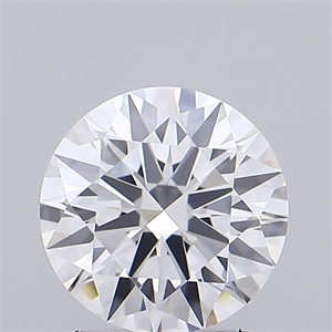 Picture of Lab Grown Diamond 1.11 Carats, Round with Ideal Cut, D Color, VVS2 Clarity and Certified by IGI