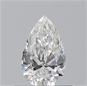 Diamante Natural 0.51 quilates, De pera , Color G, claridad VS2 y certificado GIA