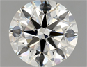 Natural Diamond 0.90 Carats, Round with Excellent Cut, K Color, VS2 Clarity and Certified by GIA