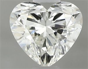 Picture of Natural Diamond 0.50 Carats, Heart with  Cut, J Color, VS2 Clarity and Certified by GIA