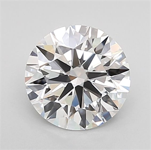 Picture of Lab Grown Diamond 1.08 Carats, Round with Ideal Cut, D Color, VVS1 Clarity and Certified by IGI