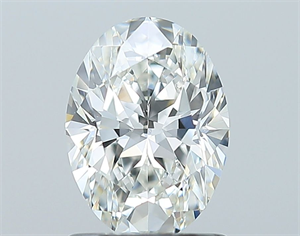 Picture of Natural Diamond 1.20 Carats, Oval with  Cut, G Color, VS2 Clarity and Certified by GIA