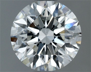 Foto Diamante Natural 0.90 quilates, Redondo , Color F, claridad SI1 y certificado IGI de