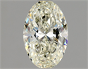 Natural Diamond 1.02 Carats, Oval with  Cut, K Color, VS2 Clarity and Certified by GIA