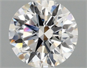 Lab Grown Diamond 1.10 Carats, Round with Ideal Cut, D Color, VVS2 Clarity and Certified by IGI
