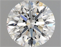 Natural Diamond 0.80 Carats, Round with Excellent Cut, G Color, SI2 Clarity and Certified by GIA