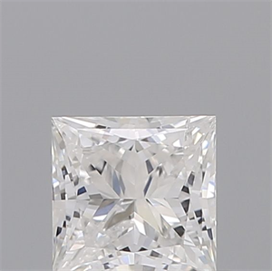 Foto Diamante Natural 0.43 quilates, Princesa , Color E, claridad SI2 y certificado GIA de