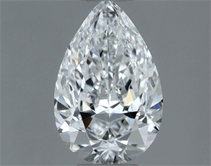 Foto Diamante Natural 0.50 quilates, De pera , Color E, claridad VS1 y certificado GIA de