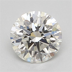 Foto Diamante Natural 0.40 quilates, Redondo , Color J, claridad IF y certificado GIA de