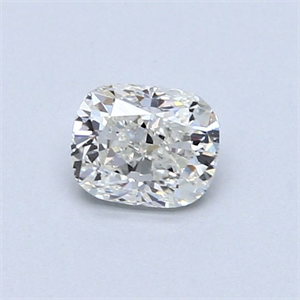 Foto Diamante Natural 0.55 quilates, Del cojín , Color H, claridad SI2 y certificado GIA de