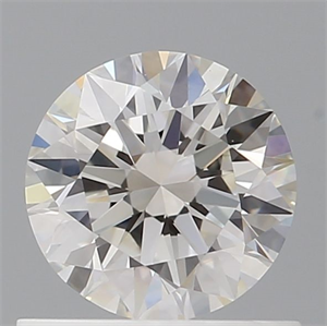 Picture of Natural Diamond 0.72 Carats, Round with Excellent Cut, H Color, VVS1 Clarity and Certified by GIA