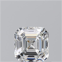 Diamante Natural 0.90 quilates, Asscher , Color F, claridad VS2 y certificado GIA