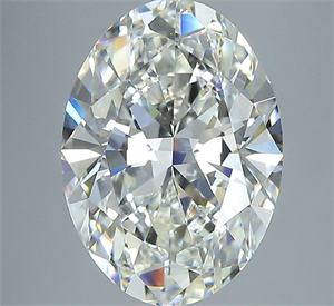 Foto Diamante Natural 3.01 quilates, Ovalado , Color H, claridad VS2 y certificado GIA de